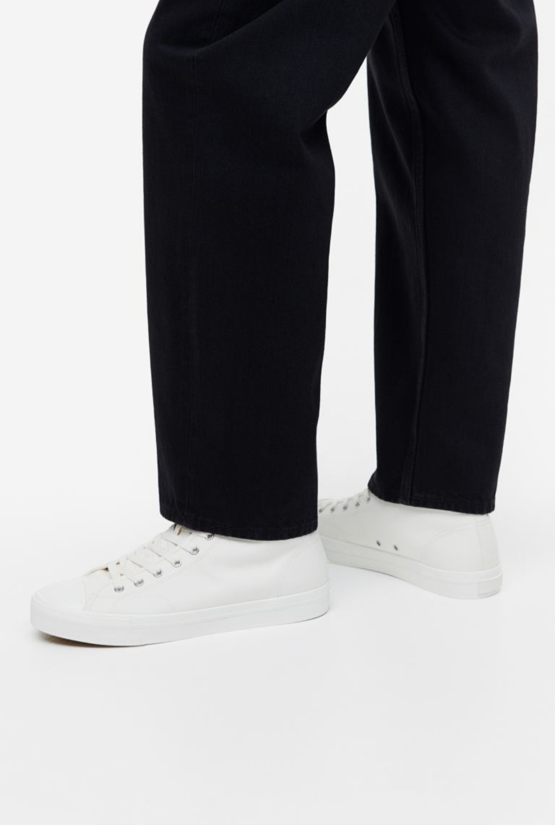 کتونی کانورس ساقدار برند H&M