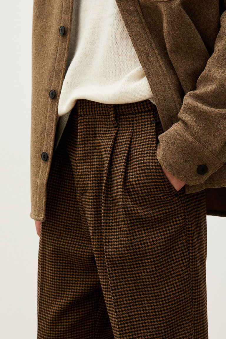 شلوار مردانه پشمی طرح کلاسیک