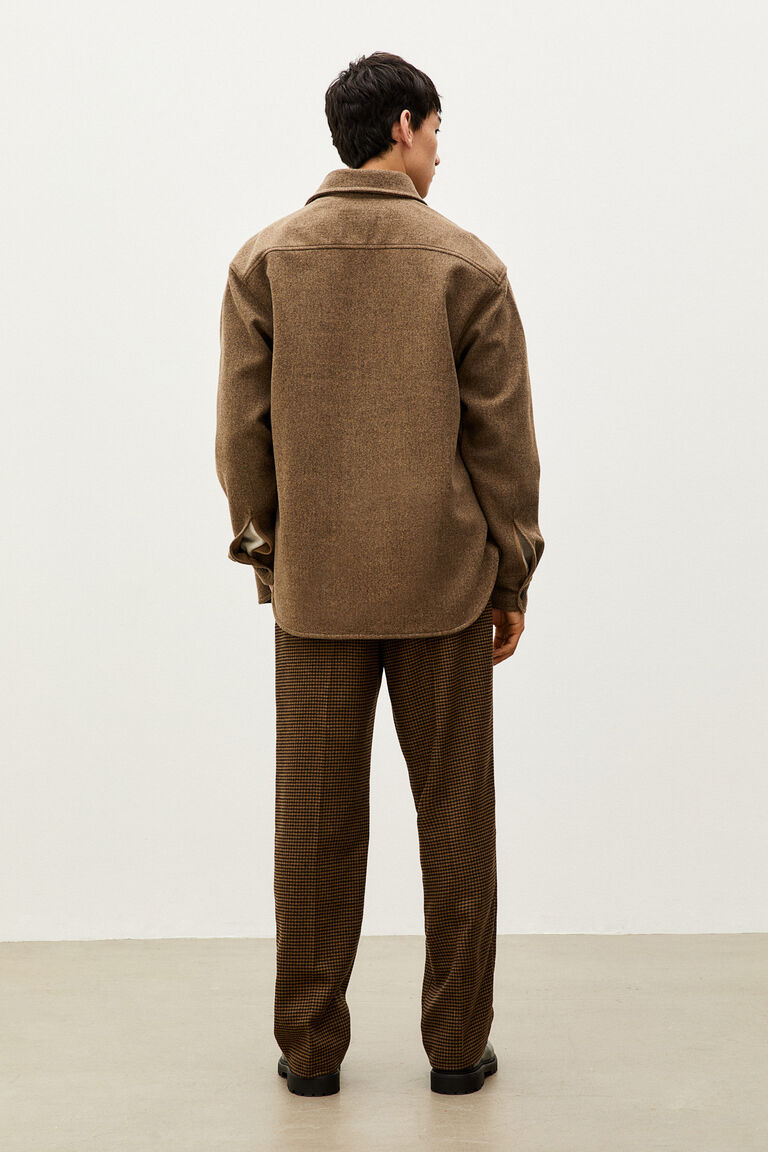 شلوار مردانه پشمی طرح کلاسیک