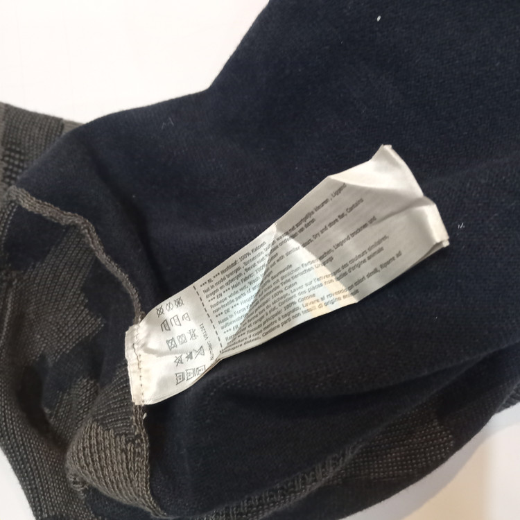 پلیور بافت مردانه طرح چریکی Garcia Jeans هلند | 100% کتان | سایز M