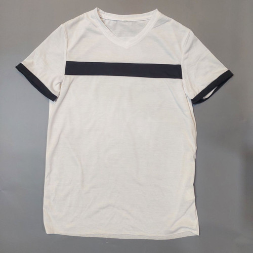 تیشرت زنانه یقه هفت سفید طرح گل رز (Rose) از برند SHEIN