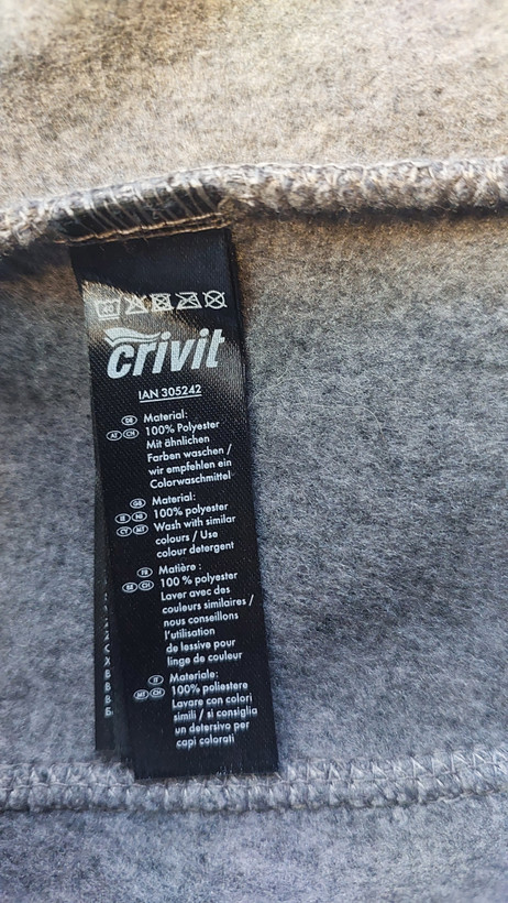 سوئیشرت ورزشی زنانه فلیس Crivit کد IAN 305242 (اورجینال)