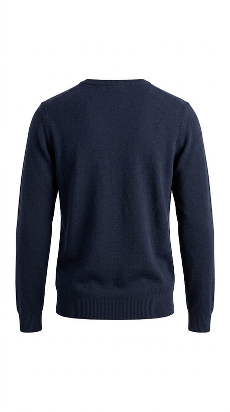 پلیور بافت مردانه یقه گرد پریمارک (Primark) – رنگ سرمهای (Navy)