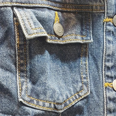 کت کراپ جین زنانه زارا آبی سایز S