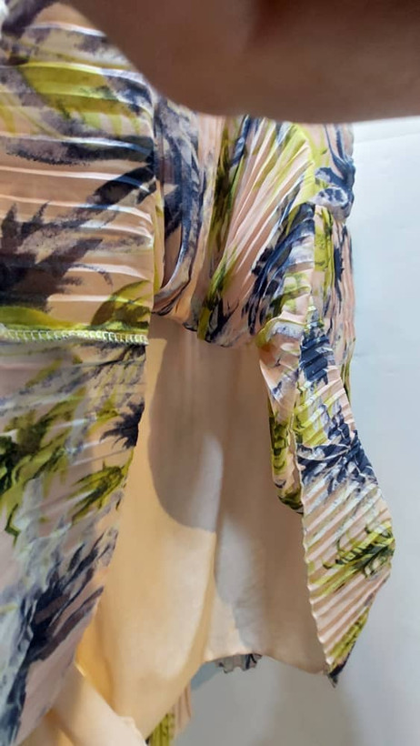 پیراهن کوتاه زنانه بوهوام (boohoo) طرح استوایی گلدار سایز M