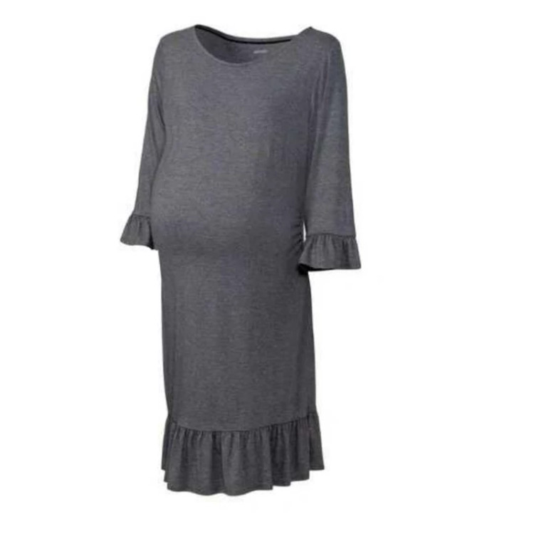 پیراهن بارداری و شیردهی اسمارا آلمان مشکی چیندار کد344102