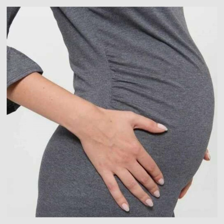 پیراهن بارداری و شیردهی اسمارا آلمان مشکی چیندار کد344102