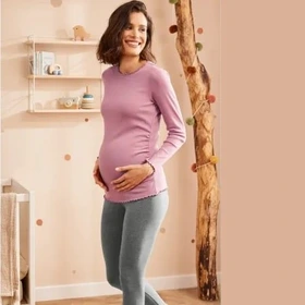 لگ بارداری اسمارا خاکستری ملانژ سایز S 36/38