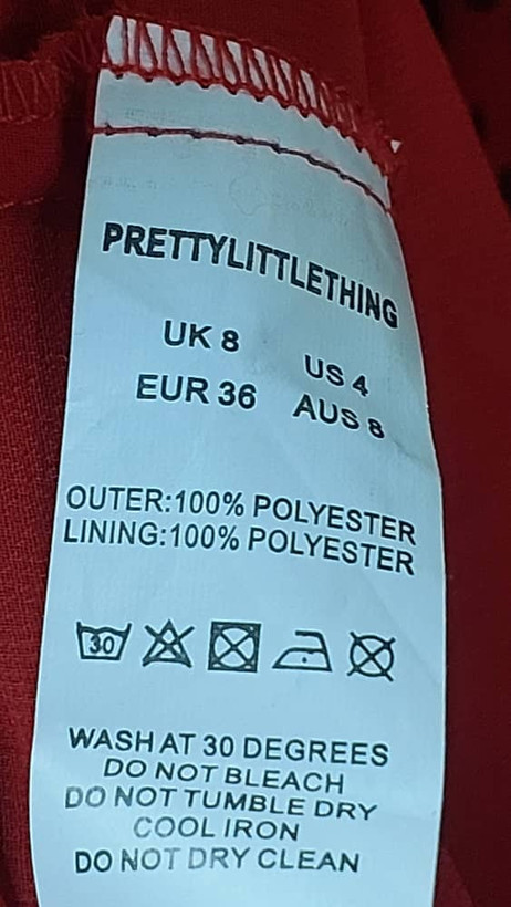 پیراهن شومیز زنانه طرحدار پریتلا تیینگ PrettyLittleThing سایز 36