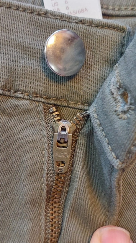 شلوارک کتان لبه پاکتی زنانه H&M